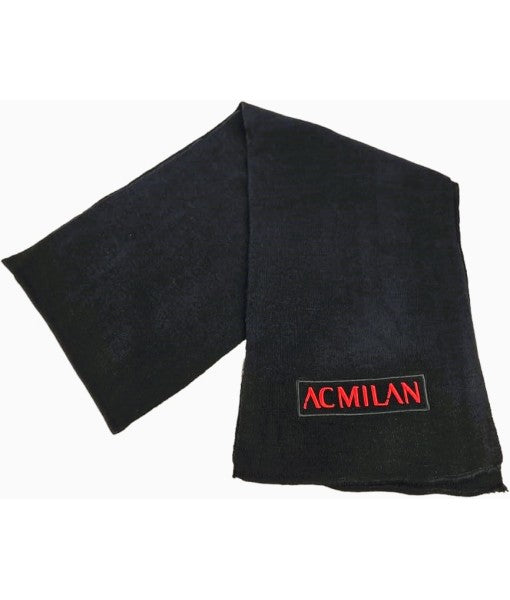 SCIARPA MILAN UFFICIALE NERA ORIGINALE ENZO CASTELLANO MI421